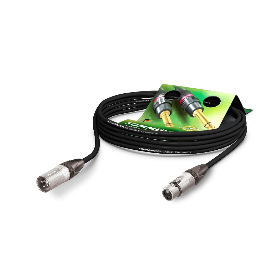 SommerCable Mikrofonkabel Club Series MKII XLR 3-pol Neutrik NC3MXX / XLR 3-pol Neutrik NC3FXX, mit