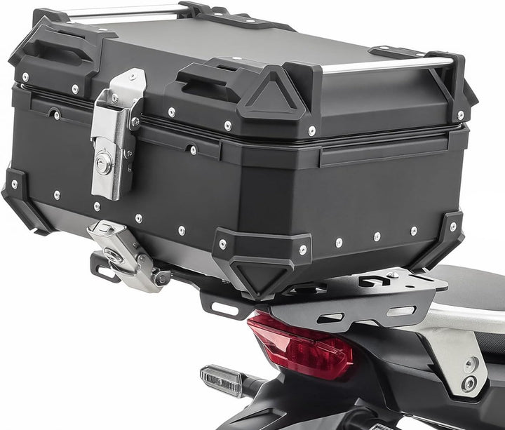 Motorrad Alu Top Case Bagtecs XB22 Aluminium 22 Liter schwarz