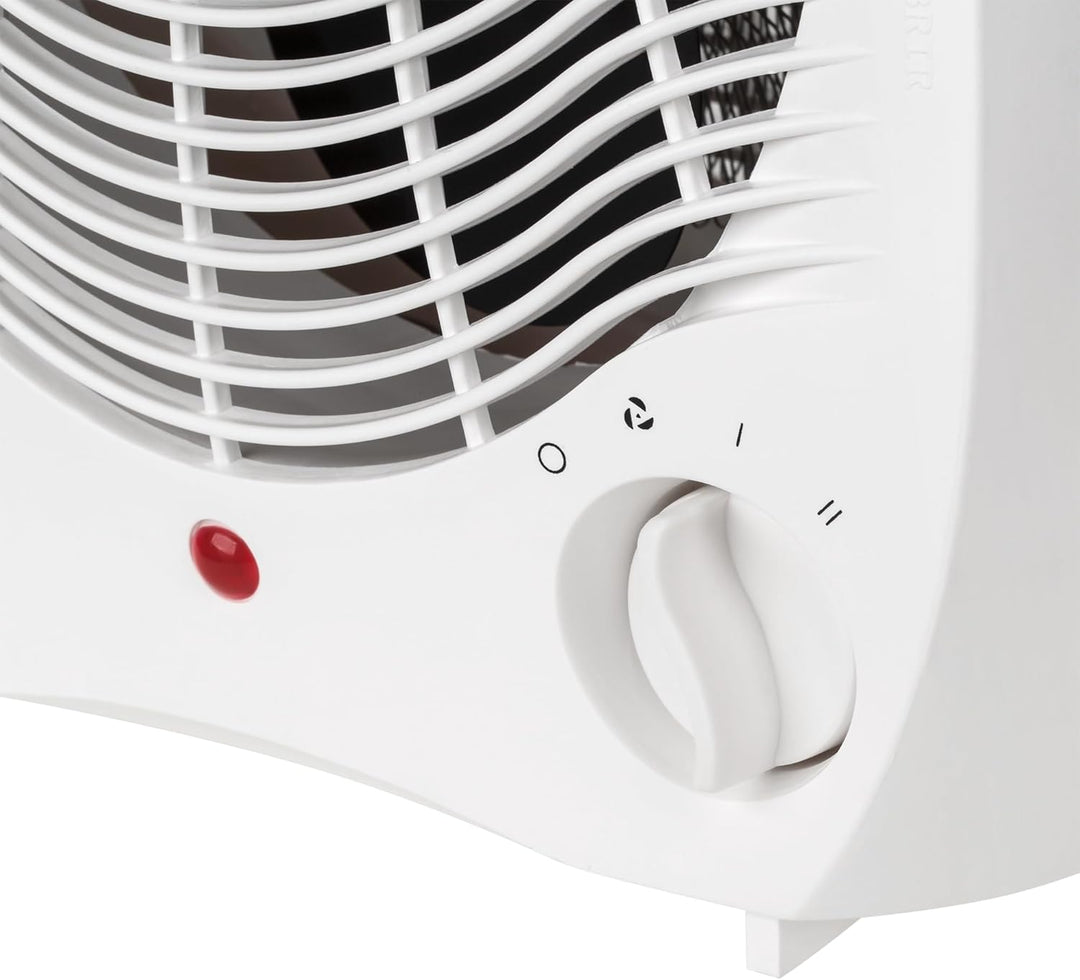 Teesa TSA8025 Heizlüfter 3 Funktionsmodi, 2 Heizstufen (1000W, 2000W), einstellbarer Thermostat, Übe