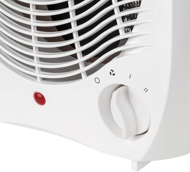 Teesa TSA8025 Heizlüfter 3 Funktionsmodi, 2 Heizstufen (1000W, 2000W), einstellbarer Thermostat, Übe