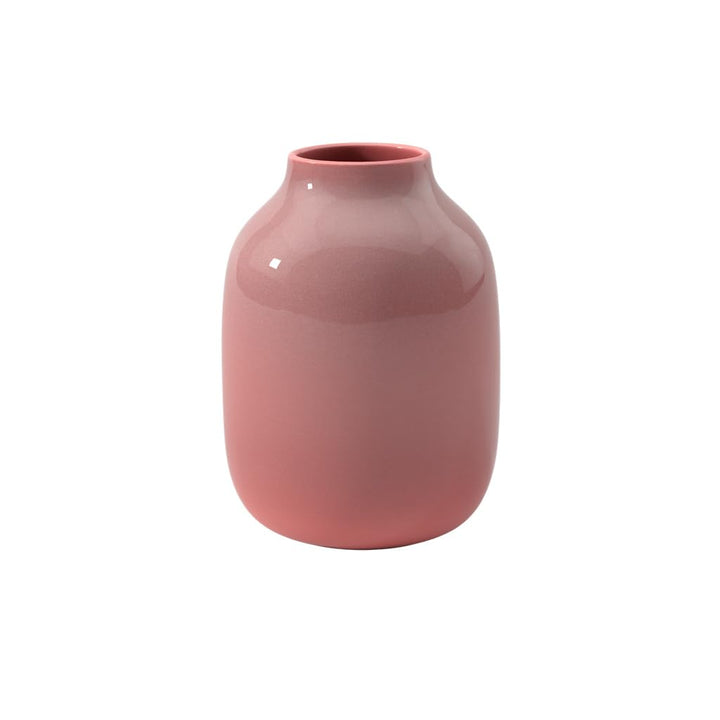 like. by Villeroy & Boch – Perlemor Home Vase Nek gross, Tischdekoration in Pink, 15,5x15,5x22 cm Va