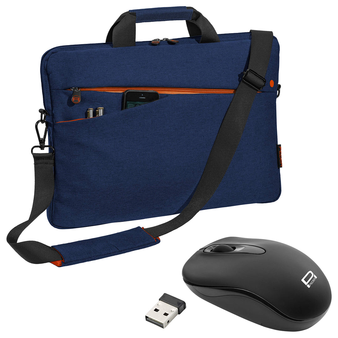 PEDEA Laptoptasche "Fashion" Notebook-Tasche bis 17,3 Zoll (43,9 cm) Umhängetasche mit Schultergurt