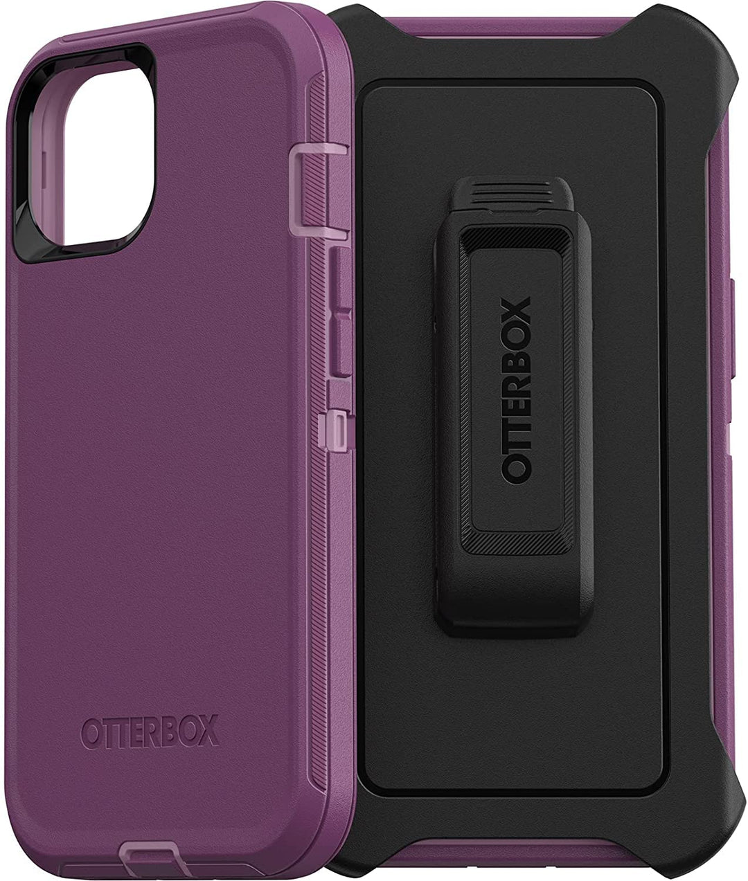 OtterBox Defender Series Schutzhülle für iPhone 13 (Screenless Edition), Violett Happy Purple, Happy