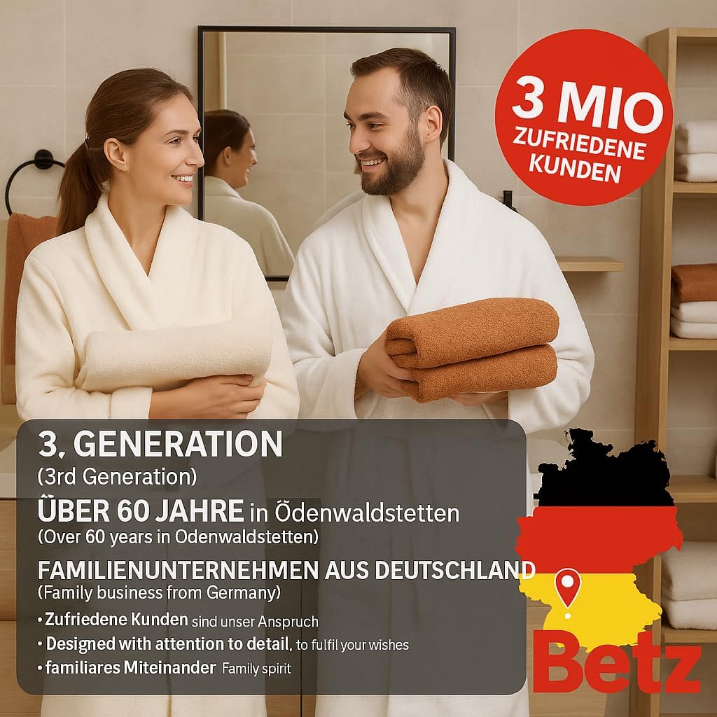 Betz 10-TLG. Handtuch-Set Premium 100% Baumwolle 2 Duschtücher 4 Handtücher 2 Gästetücher 2 Waschhan