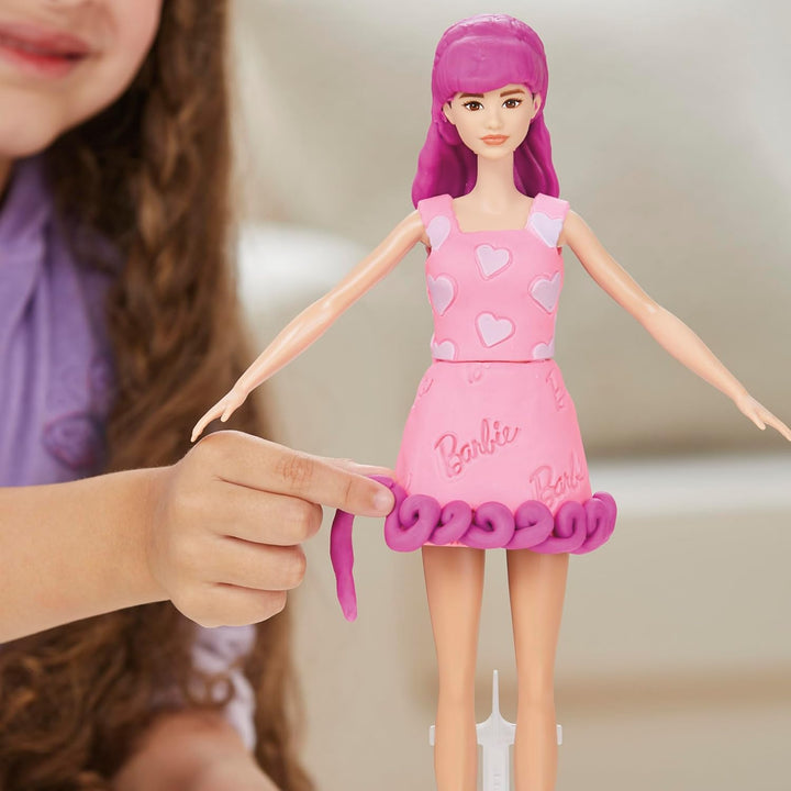 Play-Doh Barbie Herzen & Haare Puppenset, Barbie Herzen & Haare