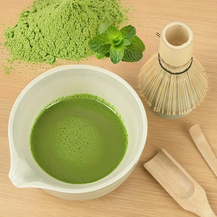 Matcha Set mit Matcha Besen Matchas Schale, Besenhalter, Matcha-Rührer-Sets, Matcha-Whisk Set für Di