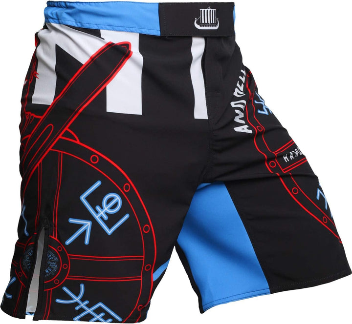 Hardcore Training Fight Shorts Kurze Hose Herren Kampfshorts Männer BJJ Grappling Boxen MMA No Gi Cr