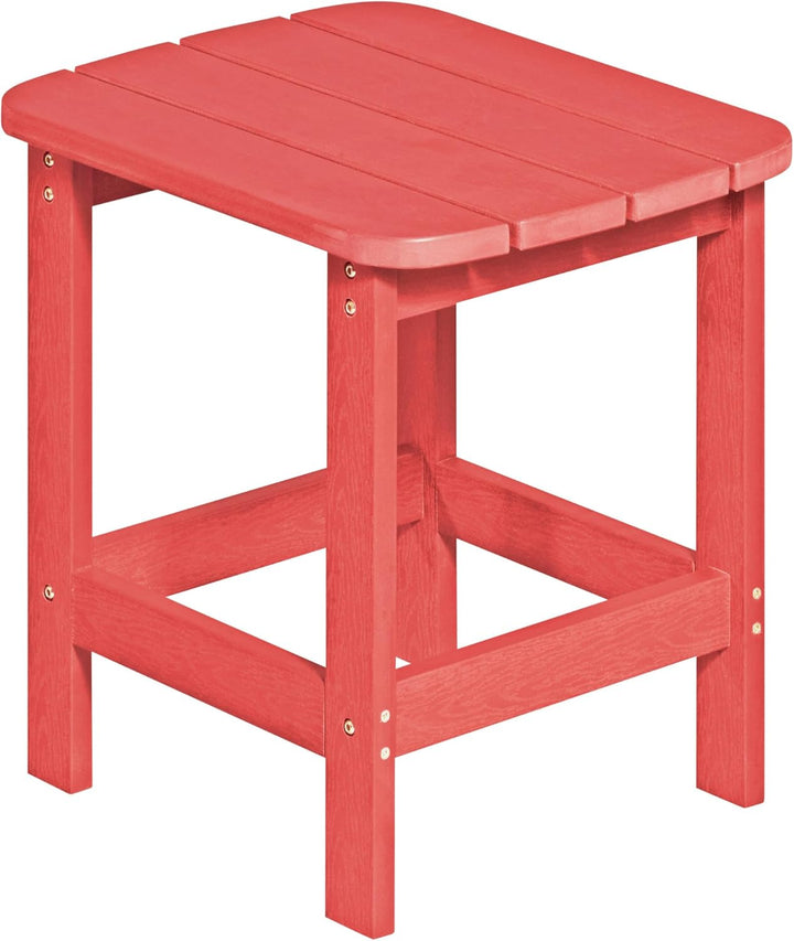 NEG Design Adirondack Tisch Marcy Beistelltisch täuschend echte Holzoptik, wetterfest, UV- und farbb
