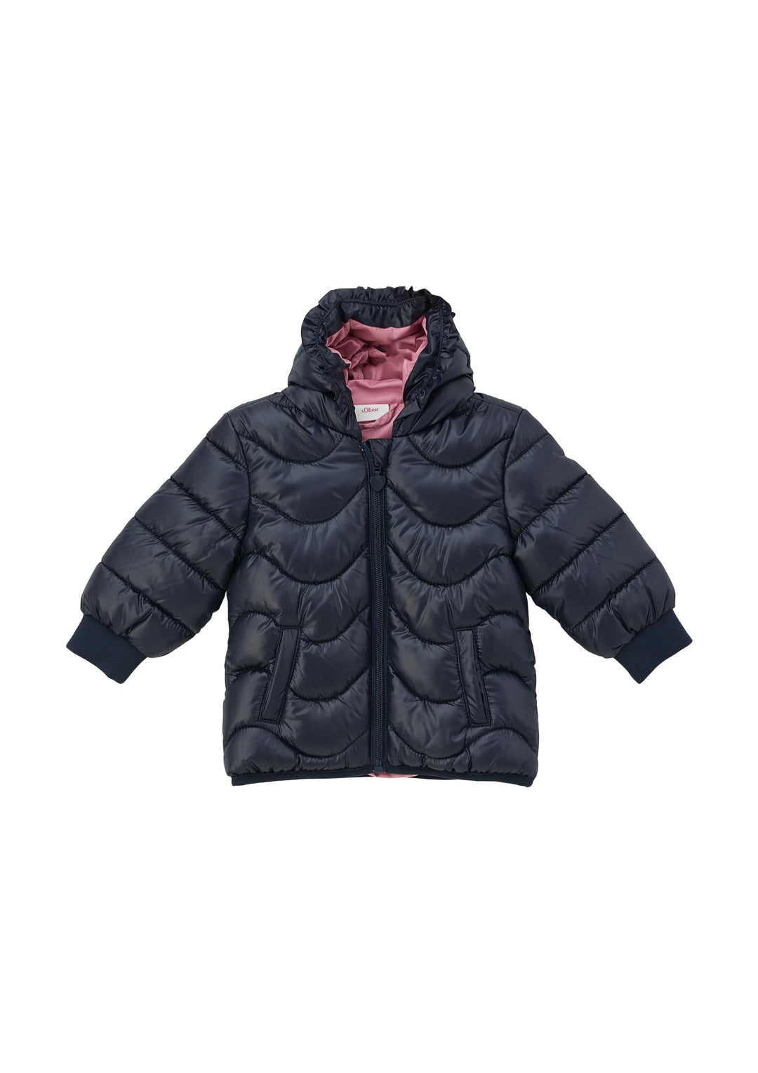 s.Oliver Steppjacke mit abnehmbarem Kunstfell 74 Navy, 74 Navy