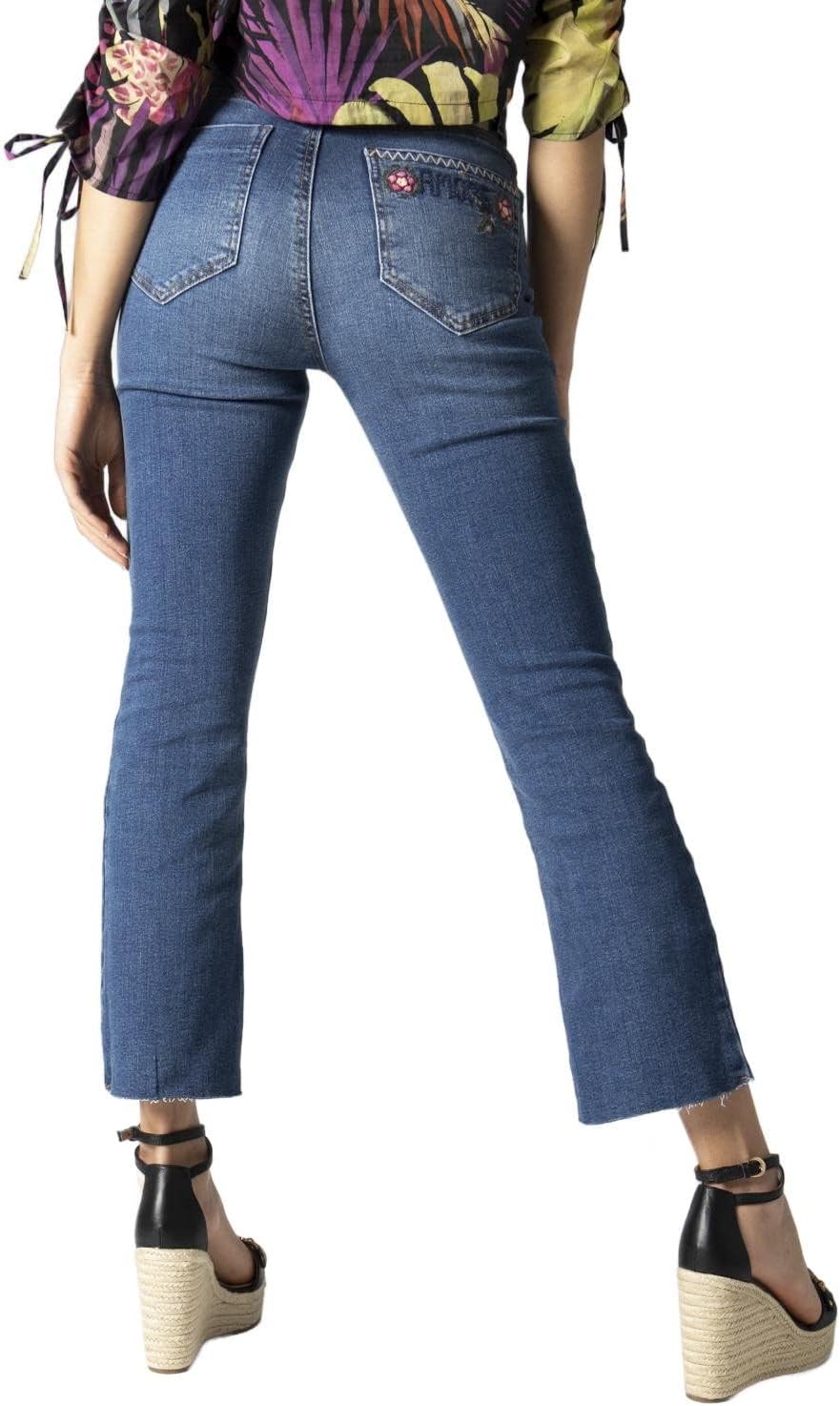 Desigual Damen Denim_Jerry Jeans 34 Blau, 34 Blau