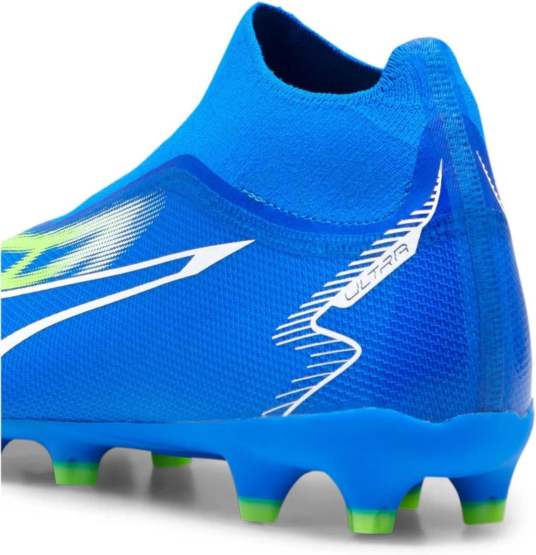 PUMA Herren Ultra Match+ Ll Fg/Ag Fussballschuh 45 EU Ultra Blue Puma White Pro Green, 45 EU Ultra B