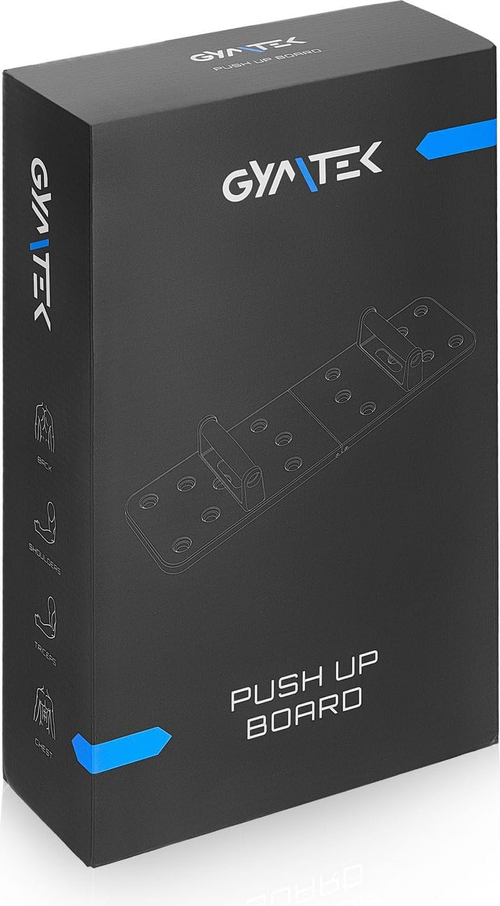 Gymtek Faltbare Liegestütze Brett - Push Up Board mit Liegestützgriffe für Ganzkörper-Training & Eff