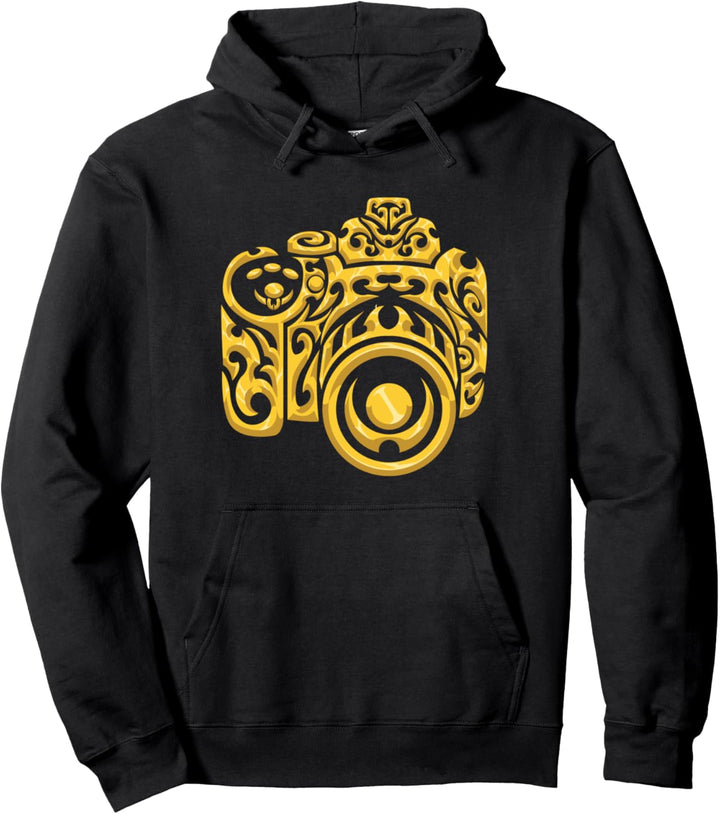 Digital Kamera mit Ornament - Fotografie Pullover Hoodie