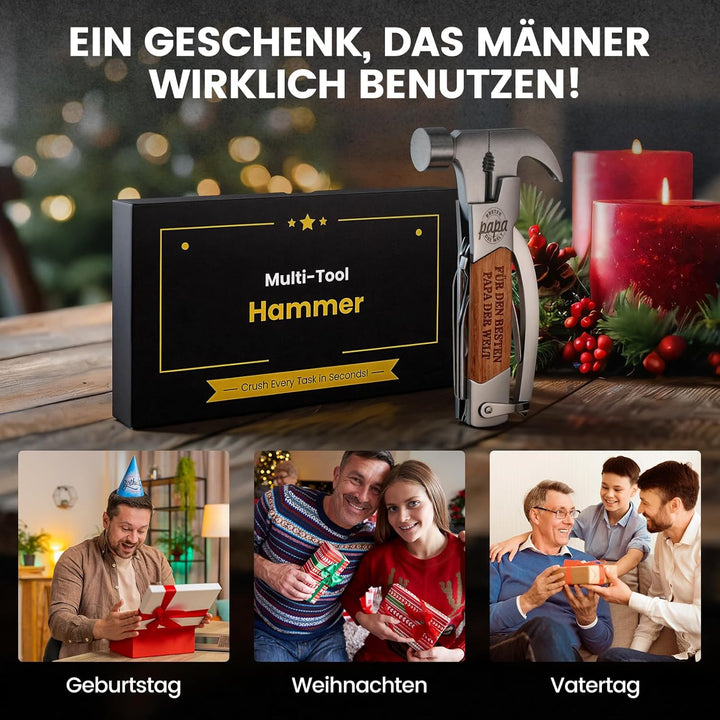 Geschenke für Männer, 12 in 1 Multitool Gadgets für Papa Geschenk, Adventskalender Füllung Männer, G
