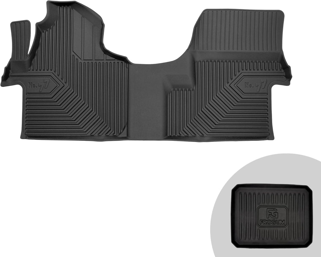 FROGUM No.77 Gummimatten Ganzjahresset von Auto Fussmatten Autofussmatten für Mercedes-Benz Sprinter