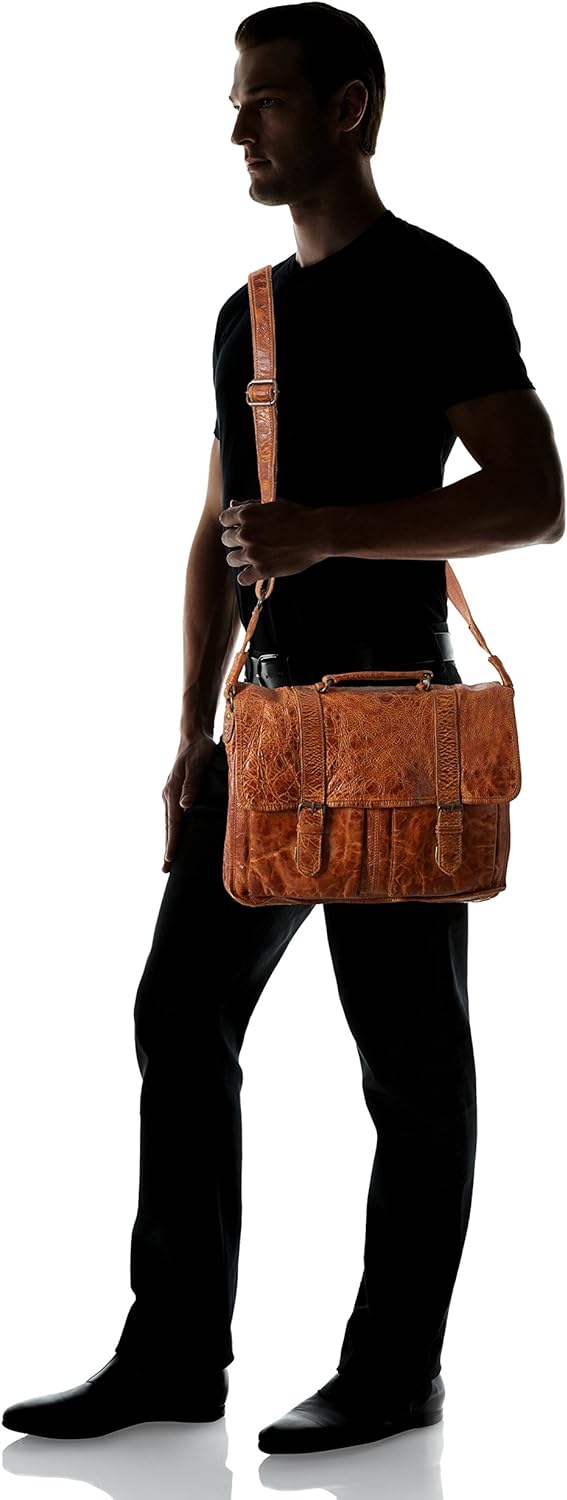 Greenburry Billy the kid James Messengertasche Mittelbraun, Mittelbraun