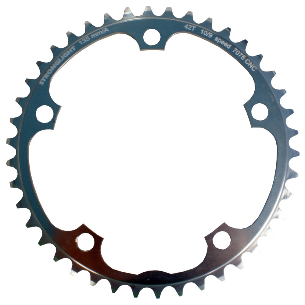 240C2VAR - Aluminium kettenblatt 135 mm CAMPAGNOLO Silber 39, Silber 39