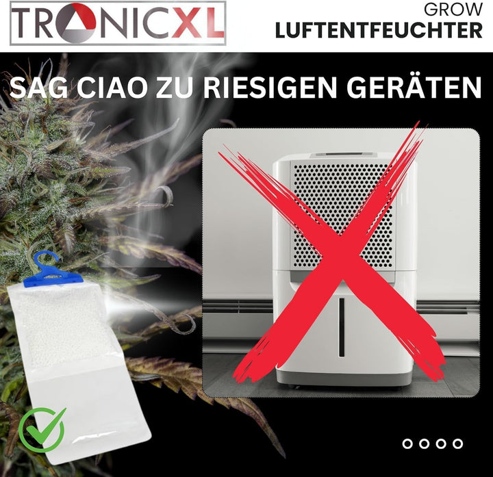 TronicXL Luftentfeuchter für Growbox Grow Grown Grow Zelt Schrank Zubehör Luft Entfeuchter (3), 3