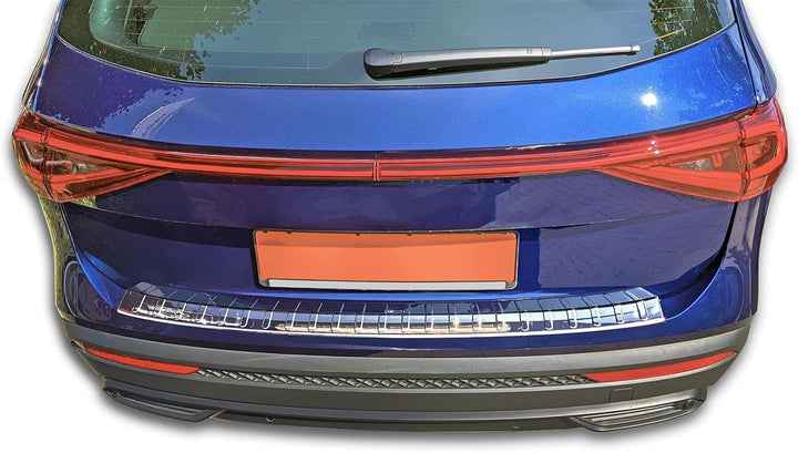 Ladekantenschutz Edelstahl CHROM kompatibel für SEAT TARRACO | Typ KN | ab BJ 2018 | premium Qualitä