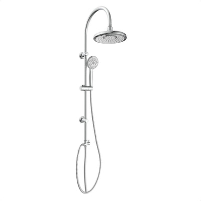 EISL Duschset SOMMERREGEN, Duschgarnitur mit Regendusche (Ø 220 mm) und Handbrause 3 Strahlarten, id
