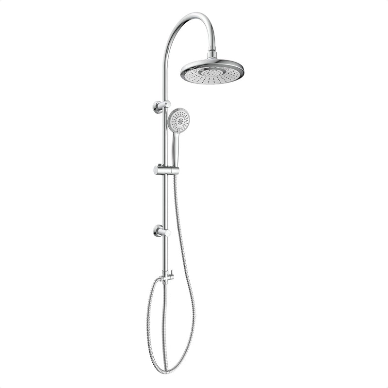 EISL Duschset SOMMERREGEN, Duschgarnitur mit Regendusche (Ø 220 mm) und Handbrause 3 Strahlarten, id