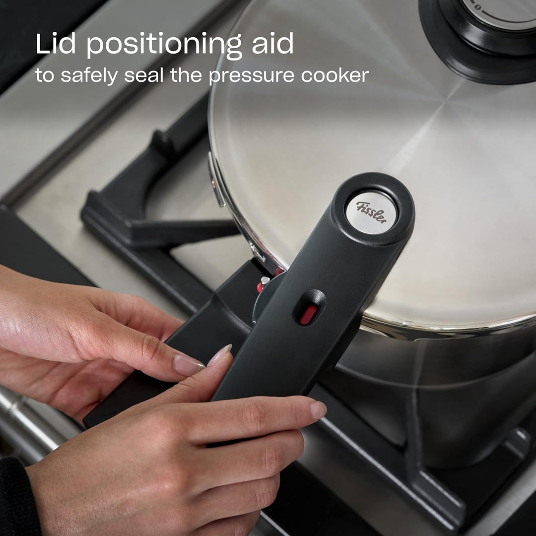Fissler Vitavit Premium / Schnellkochtopf-Set, 4-teilig (4,5l - Ø 22 cm & Schnellbratpfanne 2,5l - Ø