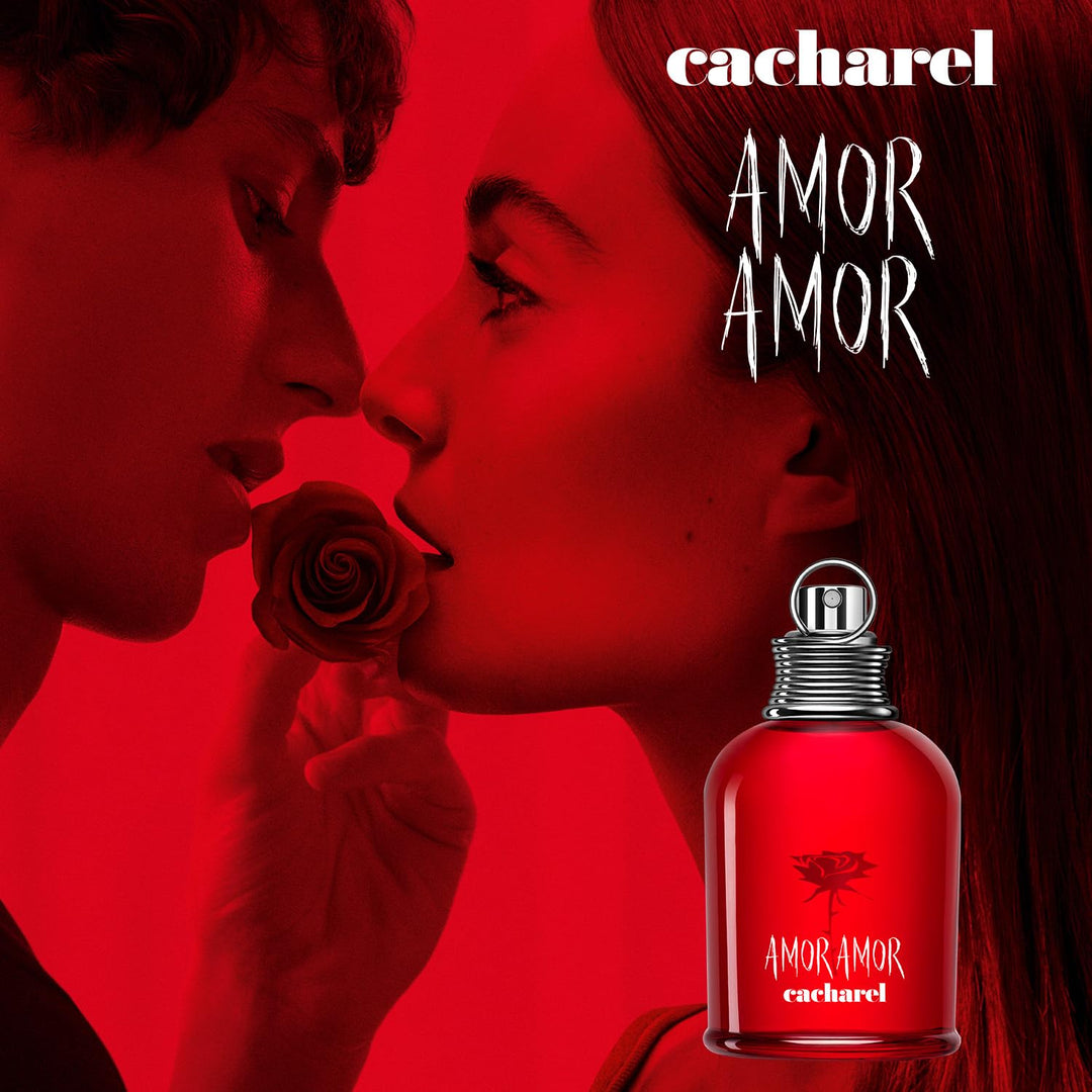 Cacharel Amor Amor Parfüm für Damen, Eau de Toilette Spray, Langanhaltend, Fruchtig-blumiger Frauen
