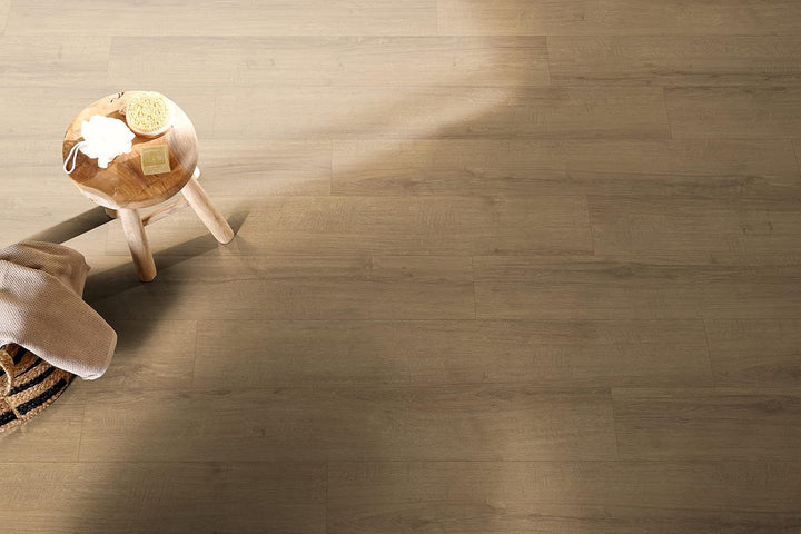EGGER Laminatboden Aqua Clic It EL1007 Sherman Eiche honig (8mm, 1,995m²) | authentische Holzoptik |