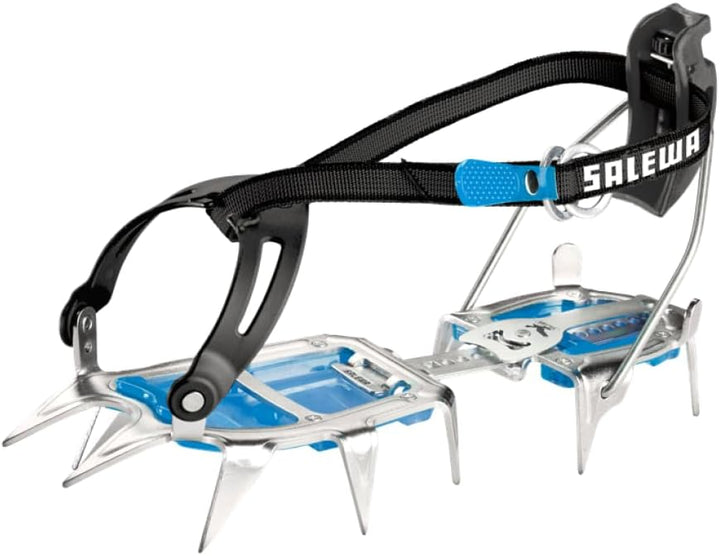 Steigeisen Alpinist Combi Salewa STEEL/BLUE UNI, STEEL/BLUE UNI