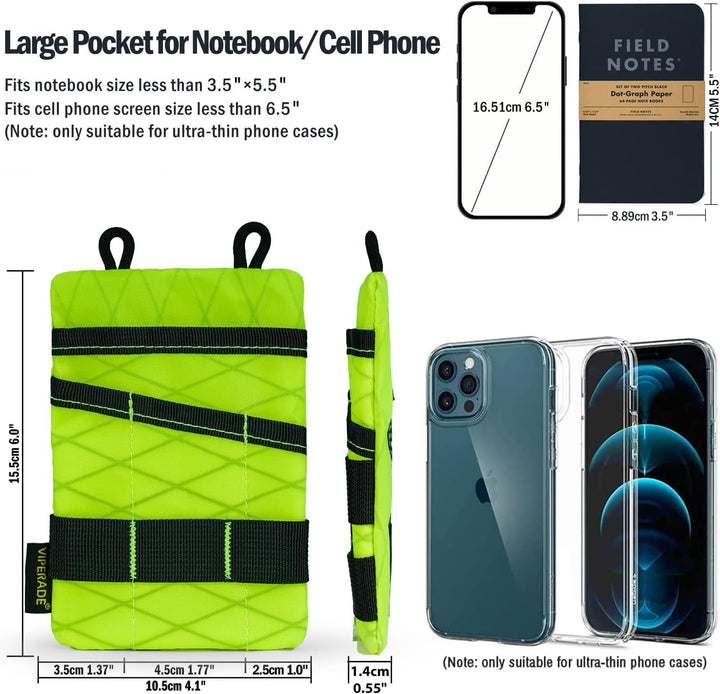 VIPERADE VE1 X-Pac EDC Werkzeugtasche Organizer EDC Pouch Klein EDC Taschen Pocket Organizer Nylon M