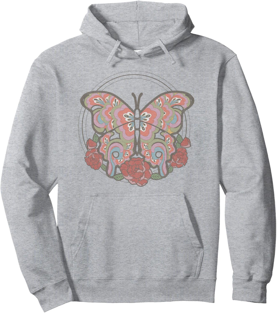Butterfly Fall Circle Pullover Hoodie