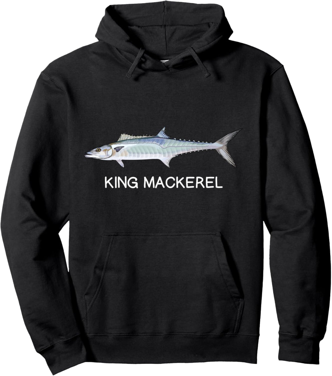 King Makrele Salzwasser-Spiel Fisch Pullover Hoodie