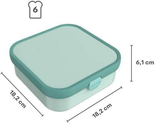 Mepal - Bento Lunchbox für Kinder - Gross Campus - Peppa Pig - 1,25 l - Inklusive 2 auslaufsichere B