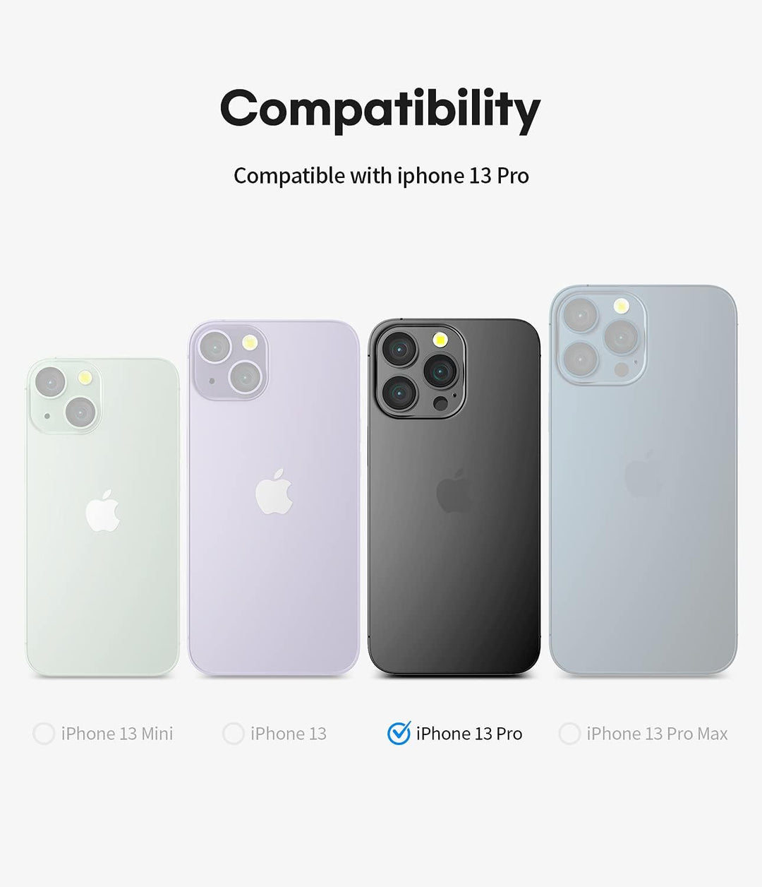 GOOSPERY Magnetic Door Bumper Hülle Kompatibel mit iPhone 13 Pro, Dual Layer protektive Kartenhalter