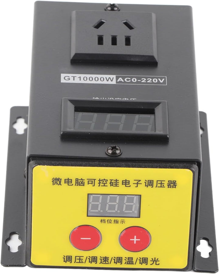 AC 220 V Spannungsregler 10000W Hochpräziser einstellbarer elektronischer Thyristor-Spannungsregler