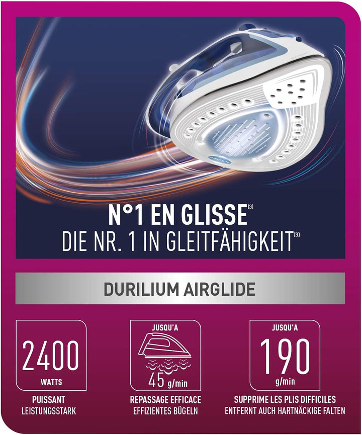 Calor FV5715C0 Dampfbügeleisen, Marineblau