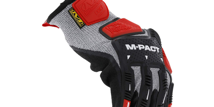 Mechanix Wear M-Pact® Knit CR5A5 Handschuhe (X-Large, Grau/Schwarz) XL, XL