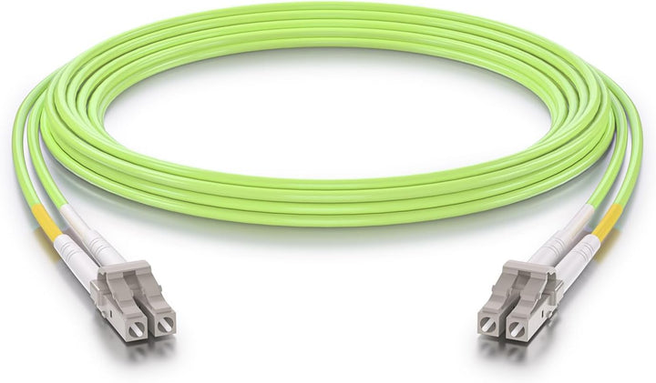 10Gtek [4 Stück LC to LC OM5 Fiber Patch Cable - 10Gb/Gigabit Multi-Mode Jumper Duplex 50/125μm LSZH