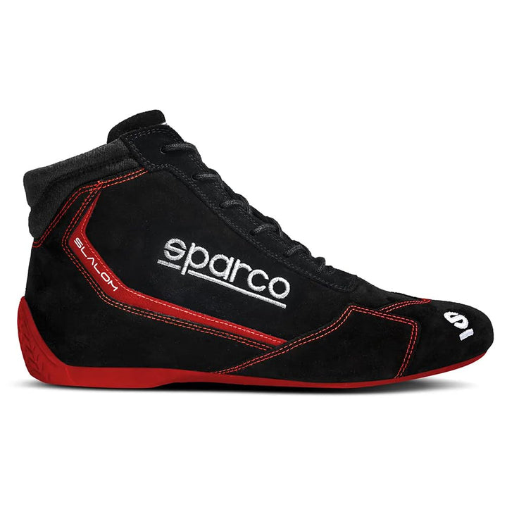 Sparco Unisex Slalom 2022 Stiefel, Schwarz/Rot Bootsschuh, Standard, Grösse 44 EU