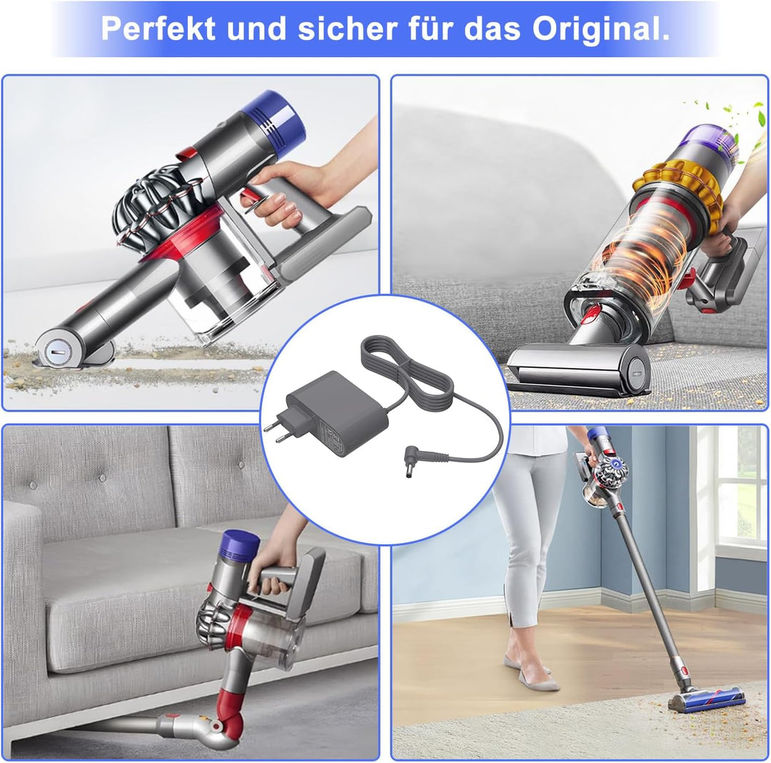 LIANSUM 30.45V Ladekabel Netzteil für Dyson V15 V11 V10 V12 SV22 SV20 SV16 SV15 SV12 SV14 .Absolute