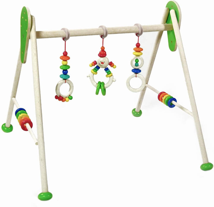 Hess Holzspielzeug 20033 - Spielgerät aus Holz, Serie Michel, für Babys, handgefertigter Spiel-Bogen