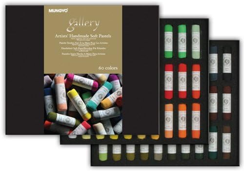 Honsell 4400260 - Gallery Artists' Handmade Soft Pastelle 60er Set Landschaft, handgerollte Pastelle