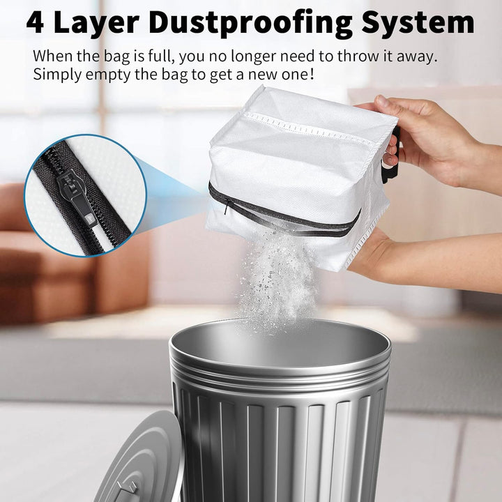 Wiederverwendbare Staubsaugerbeutel für allen iRobot Roomba i & s & j Serie Clean Base i1 i1+ i3 i3+