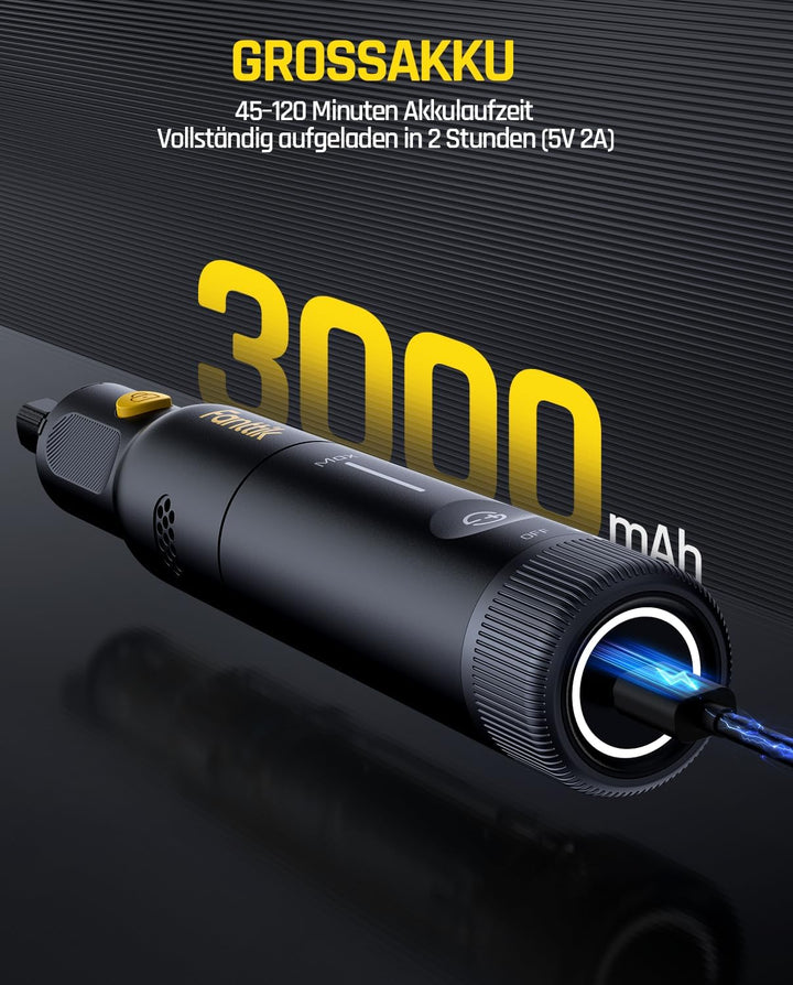Fanttik F2 PRO Akku Multifunktionswerkzeug, starker Magnetmotor, Revostor-Hub, Rotationswerkzeug Set