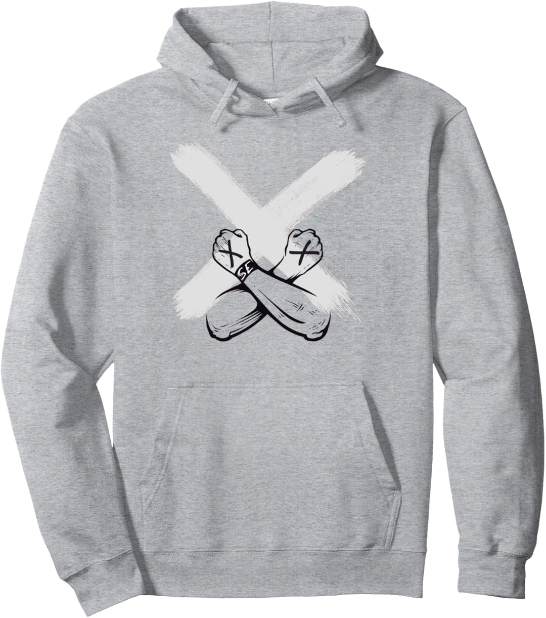 Straight Edge, Vegan, gegen Drogen, Punk Shirt Pullover Hoodie