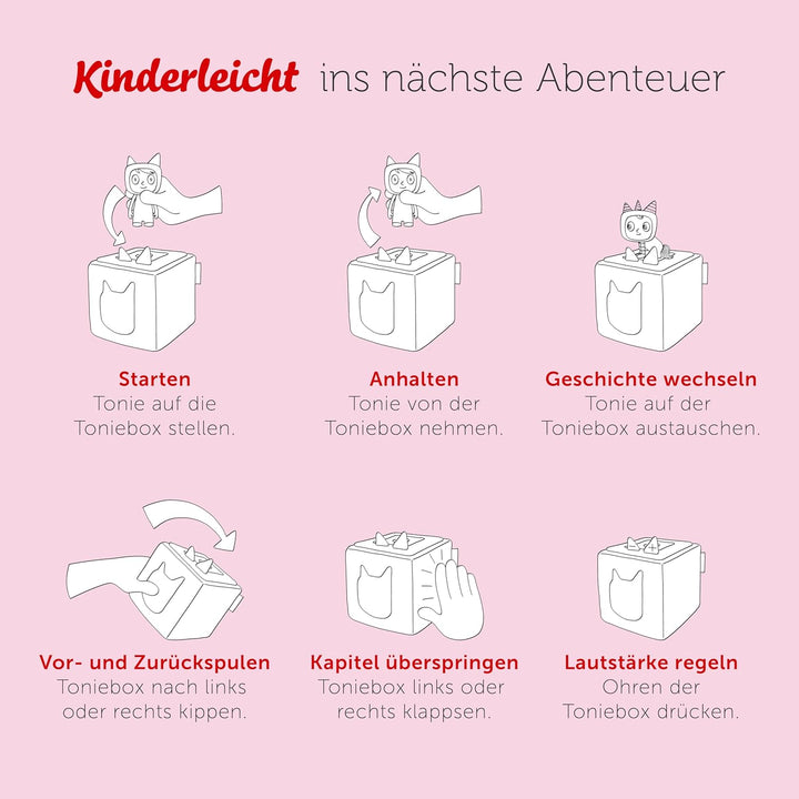 tonies Hörfiguren für Toniebox, Der Regenbogenfisch, Hörbuch mit Geschichten und Liedern für Kinder