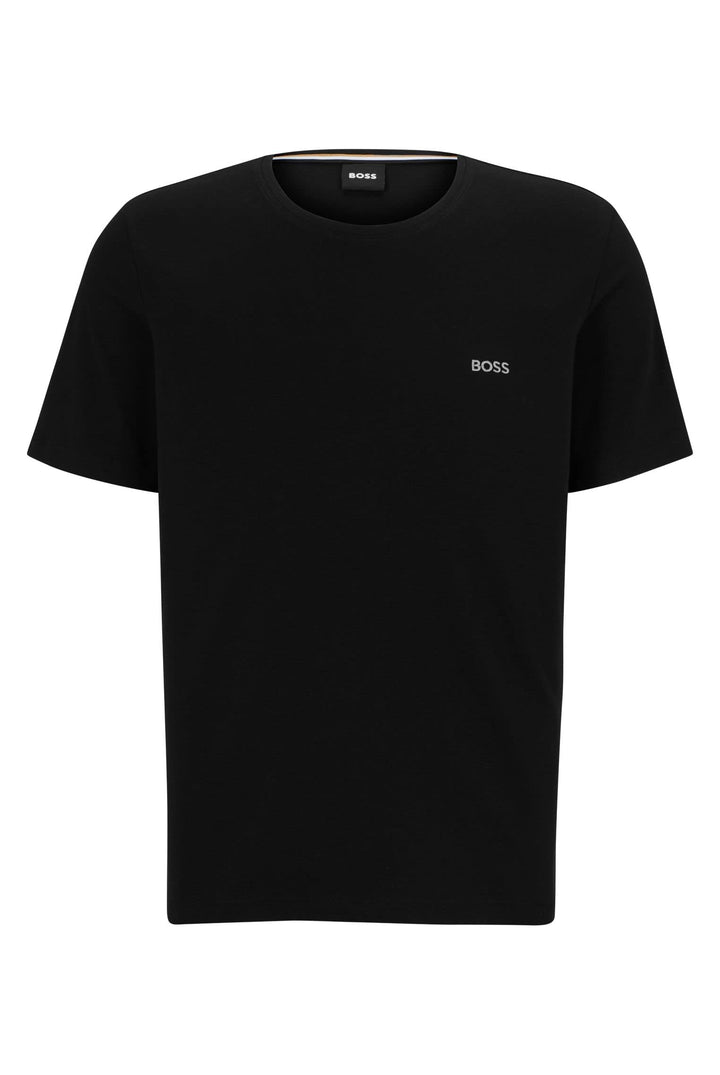 BOSS Herren Mix&Match R T-Shirt, Schwarz