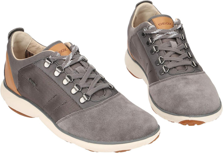 Geox Herren U Nebula A Sneaker 40 EU Grigio Grey U92d7a, 40 EU Grigio Grey U92d7a