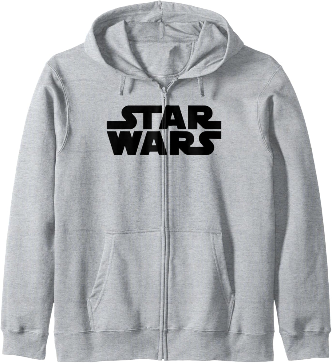 Star Wars Classic Simple Solid Black Logo Kapuzenjacke