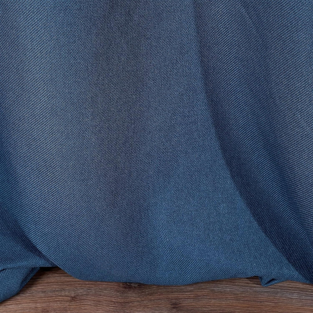 Eurofirany Meltem Vorhang Jacquard Ösen Trend Schlicht Elegant Hochwertig Schlafzimmer Wohnzimmer, P